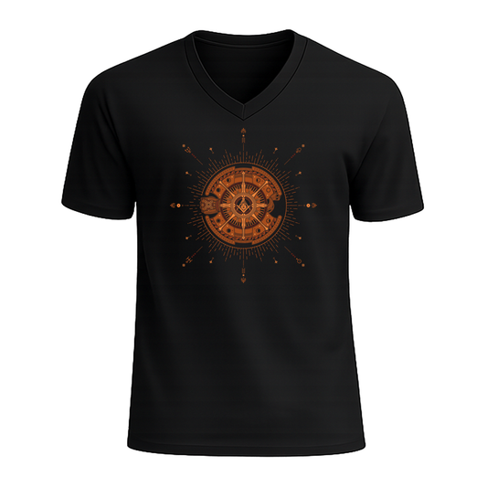 Lies of P - Aegis V-Neck T Shirt (Black Body)