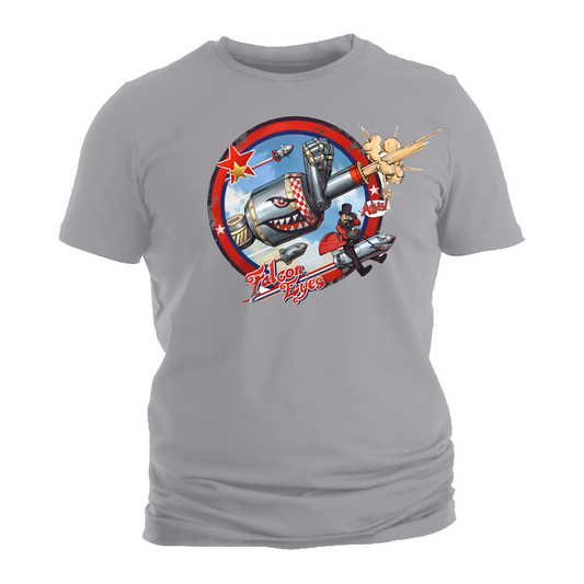 Lies of P - Falcon Eyes T Shirt (Heather Grey body)